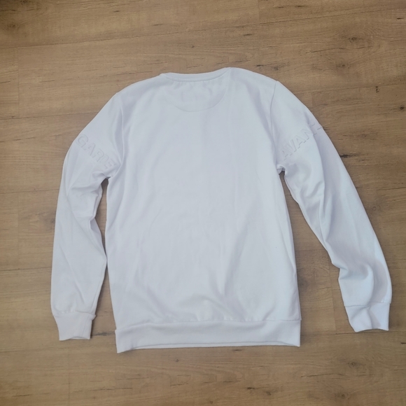 Avant Garde Co-ord Embossed Crew Neck Sweatshirt - Picture 9 of 9